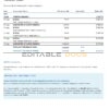 Australia ANZ proof of address bank statement template in .xls and .pdf format, 2 pages