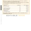 Australia Commonwealth bank statement, Word and PDF template, 3 pages