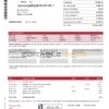 Australia Heritage bank statement Word and PDF template, 2 pages