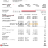 Austria EVN electricity utility bill template in Word and PDF format, language German (5 pages)