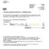 Austria Verbund Austrian Power Grid utility bill template in Word and PDF format