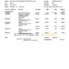 Bangladesh SB bank statement, Word and PDF template