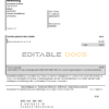 Belgium Scarlet utility bill template in Word and PDF format (.doc and .pdf)