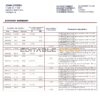 Bosnia and Herzegovina Addiko bank statement template in Word and PDF format