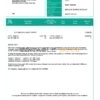 Brunei Baiduri bank statement, Word and PDF template, 3 pages