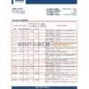 Bulgaria UBB bank statement template in Excel and PDF format