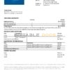 Cabo Verde Banco Inter-Atlântico bank statement Word and PDF template