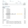 USA Capital One bank statement Word and PDF template, 4 pages