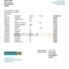 Cyprus Bank of Cyprus proof of address bank statement template in Word and PDF format