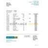Cyprus Bank of Cyprus bank statement easy to fill template in .xls and .pdf file format