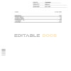 UAE Mashreq bank statement template in Word and PDF format, 4 pages