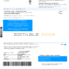 Finland Oomi Palvelut Oy electricity utility bill template in Word and PDF format