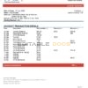 UAE First Abu Dhabi bank statement easy to fill template in Word and PDF format