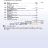 France La Banque Postale bank statement Word and PDF template, 3 pages