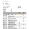 Germany Commerzbank bank statement template in Word and PDF format