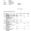 Germany Graubundner Kantonalbank bank statement, Word and PDF template, 4 pages