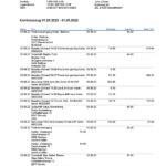 Germany Graubundner Kantonalbank bank statement, Word and PDF template, 4 pages