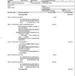 Germany HypoVereins bank statement, Word and PDF template, 3 pages