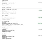 Germany N26 bank statement, Word and PDF template, 5 pages (in German language)