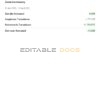 Germany N26 bank statement, Word and PDF template, 5 pages (in German language)