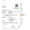Germany VATTENFALL utility bill template in Word and PDF format (in German language)