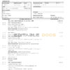 Germany Deutsche Handelsbank AG bank statement template in .xls and .pdf format