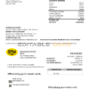 Netherlands BPW utility bill template in Word and PDF format