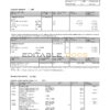 Hong Kong Hang Seng bank statement Word and PDF template, 2 pages