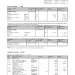 Hong Kong Hang Seng bank statement Word and PDF template, 2 pages