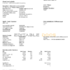 Hungary E2 utility bill template in Word and PDF format