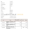 India State Bank of India (SBI) bank statement Word and PDF template, 2 pages