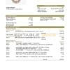 Iraq Rasheed proof of address bank statement in Word and PDF format