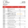 Israel Bank Hapoalim proof of address bank statement template in Word and PDF format