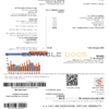Israel Electric Corporation utility bill template in Word and PDF format (.doc and .pdf), in Hebrew