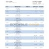 Israel Hapoalim proof of address bank statement template in Word and PDF format