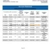 Israel Leumi proof of address bank statement template in Word and PDF format