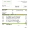 Italy Intesa Sanpaolo bank statement template in .doc and .pdf format, fully editable