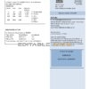 Italy Publiacqua utility bill template in Word and PDF format