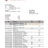 Japan Chiba bank statement template in Word and PDF format