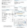 Kazakhstan Astana Su Arnasy utility bill template in Word and PDF format (.doc and .pdf)