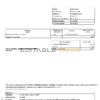 Latvia Baltcom telecommunications utility bill template in Word and PDF format (Latvian version)