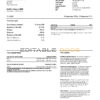 United Kingdom Lloyds bank statement template in Word and PDF format, good for address prove (2 pages)