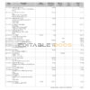 Malaysia CIMB bank statement Word and PDF template, 2 pages
