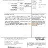 Malaysia Maxis bank statement, Word and PDF template, 5 pages