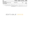 Malaysia Maxis bank statement, Word and PDF template, 5 pages