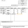Malaysia Bank Muamalat bank account statement, Word and PDF template