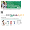 Mexico Federal Electricity Commission (CFE) utility bill template in Word format, 2 pages