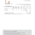 New Zealand Genesis Gas utility bill template in Word and PDF format, 3 pages