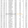 Philippines PNB bank statement template in Word and PDF format (4 pages)
