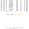 Philippines PNB bank statement template in Word and PDF format (4 pages)